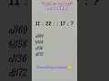 number analogy reasoning learning reasoning tricks #maths #sscgd #shorts