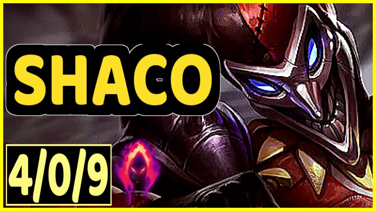 SHACO VS BEL'VETH - 4/0/9 KDA JUNGLE GAMEPLAY