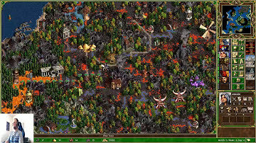 Challenge map: Might vs magic: hota map: impossible 200 % : no save scumming.part 2 final