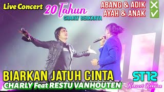 🔥BIARKAN JATUH CINTA - ST12 CHARLY Ft RESTU VHT MantapLah❗AYAH Berduet Dgn ANAK🔴ST12 Konsert Reunion