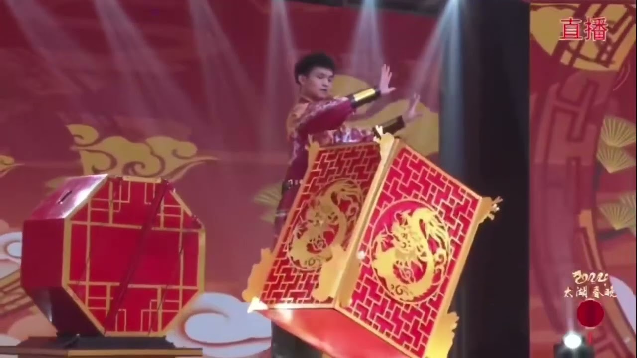 Large Stage Theatre illusion show, large-scale Chinese magic show, levitation transformatin