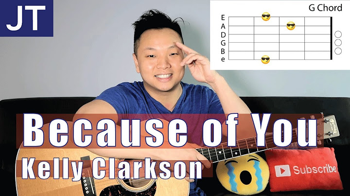 Because of You Guitar version - Guitar performance video thumbnail