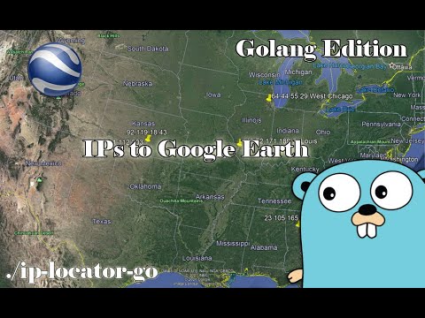 Convert IP Addresses to Google Earth KML Files: Go Edition