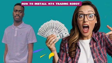 How To Install MT4 / MetaTrader 4 Trading Robot Or EA #forex