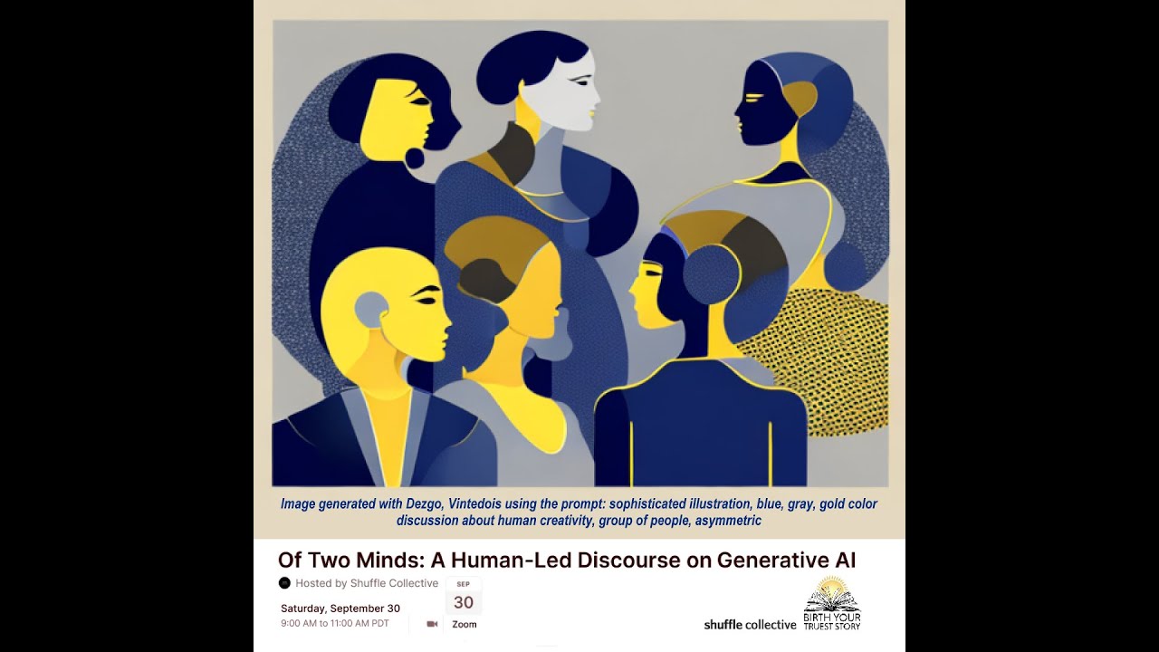 Of Two Minds: A Human-Led Discourse on Generative AI