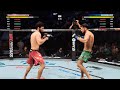 EA SPORTS UFC 5 Zabit Vs Yair, Great Kickboxing Exchanges