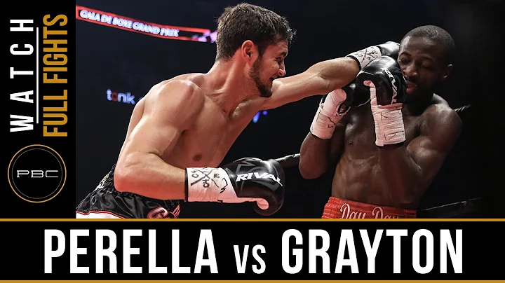 Perrella vs Grayton FULL FIGHT: PBC on ESPN - June...