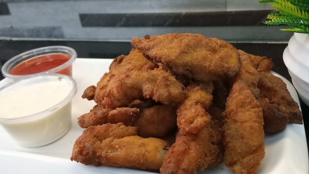 Crispy Finger Fish Recipe | How to Make Fish Fingers | Starter Recipe