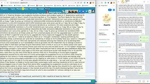 "Let your data chat" - Aigents ChatBot with Semantic Graph Search