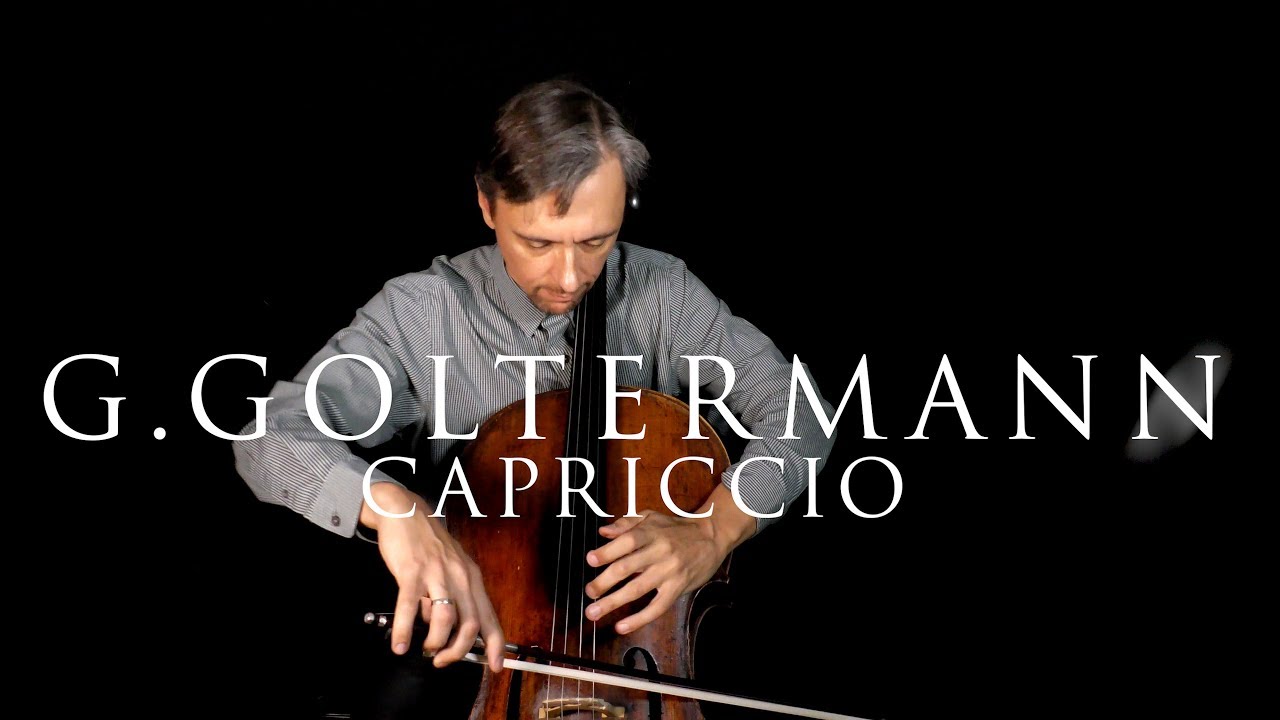 Ggoltermann Capriccio Op24 For Cello Famous Cello Showpiece - 