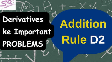 M2 || Applied Mathematics || Differentiation Derivatives || Addition Rule || I-Scheme | MSBTE | D2