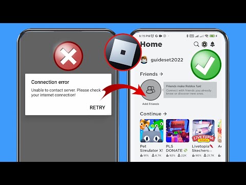 Fix Roblox Unable to Connect Server. Please Check Your Internet Connection Error