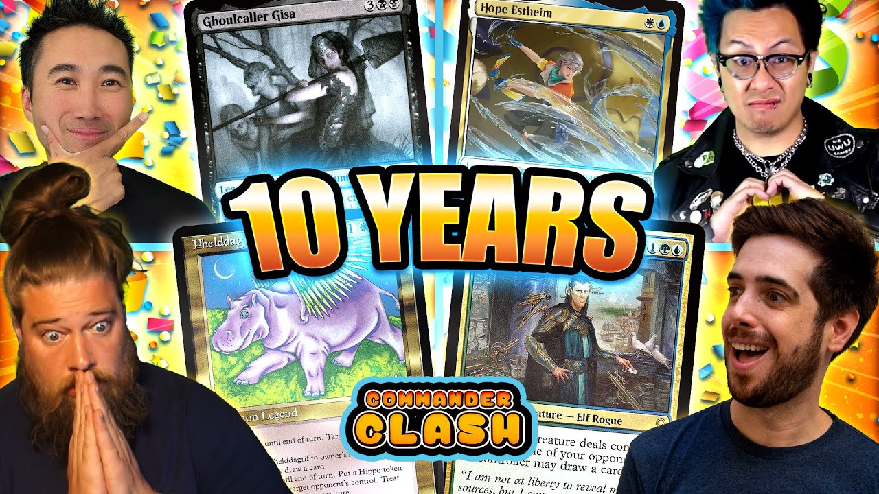 We've Played Together for 10 Years |  Commander Clash thumbnail