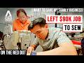 He Left A $90K Tech Career To Help Mum Make Uniforms & Save The Family Business | On The Red Dot
