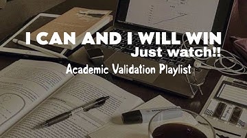 POV: YOU CRAVE FOR ACADEMIC VALIDATION ll IF I CAN