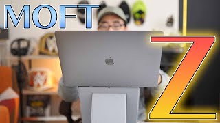 【これはめっちゃいい。】Macbook Proをスタンディングで使えるPCスタンド「MOFT Z」が超実用的だった。