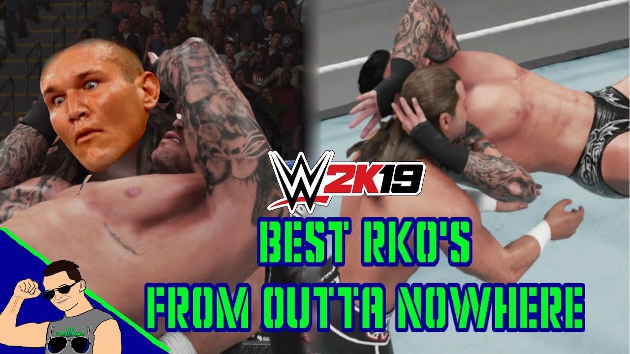 Wwe 2k19 Best Rko S Outta Nowhere Wwe 2k19 Gameplay Youtube