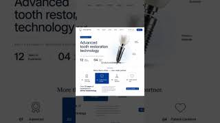 Dental Website - UI/Ux