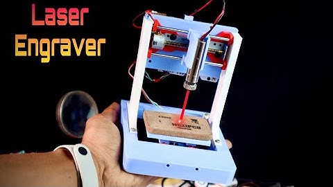 How To Make DIY Mini CNC Laser Engraver At Home