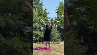 Celebrity 1-Minute Worship Flagging Movement Tutorial: Under His Wing | Catch the Fire Worship Flags Profile