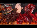 ASMR MUKBANG | GHOST PEPPER NOODLES CHALLENGE🔥 SPICY CHICKEN EATING SOUND 세상에서 가장 매운 고스트페퍼 라면 치킨 먹방