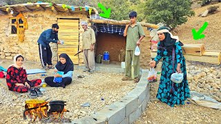 Building A Home In The Mountains A Familys Struggle To Survive In The Zagros 🏔️🏠 Resimi