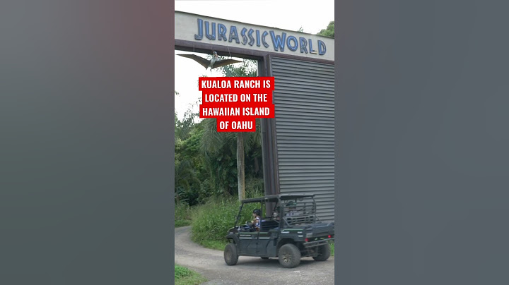 Visit the REAL Jurassic Park