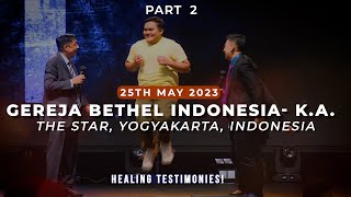 Gereja Bethel Indonesia, K.A. Yogyakarta, Indonesia | Miracles! | Rev. Raymond Mooi | Part 2