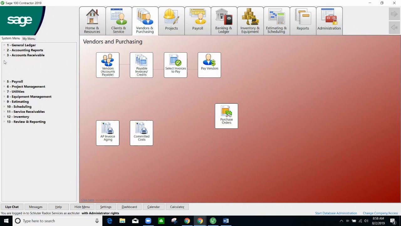 How To Set Up Accounts Payable Vendor Types In Sage 100 Contractor ...