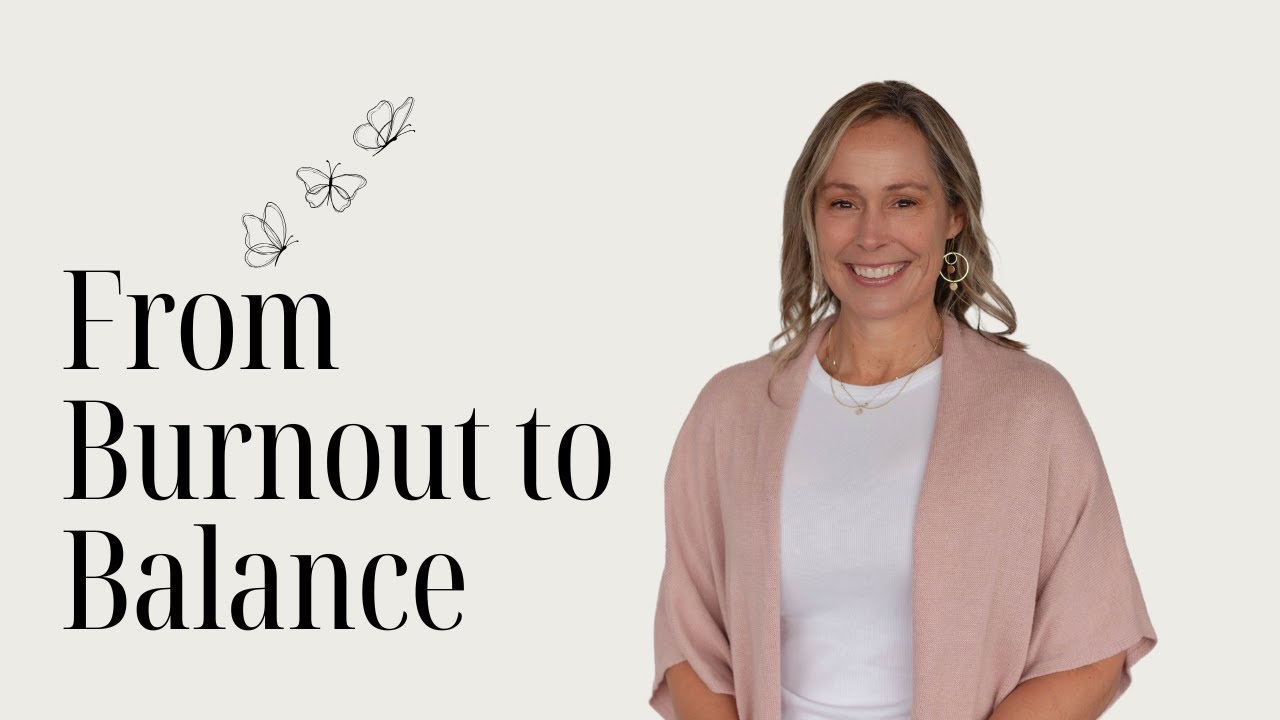 Burnout to Balance: 3 Simple Ways to Reclaim Your Energy and Joy - YouTube