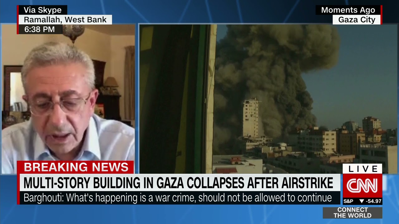 Mustafa Barghouti Connect the World With Becky Anderson 2021/05/12