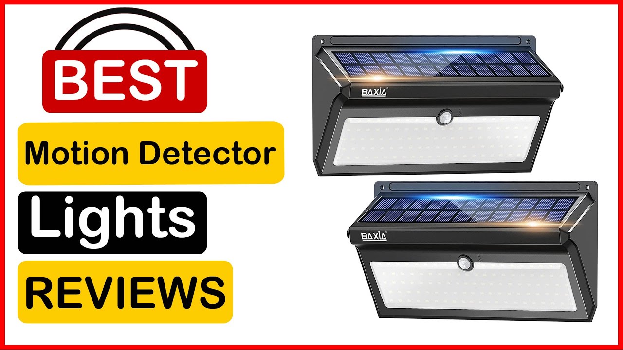 🏆 Best Motion Detector Lights In 2023 Top 5 Tested & Buying Guide - YouTube
