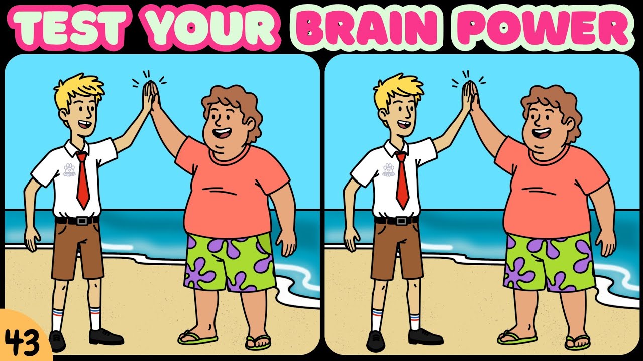 Spot the Difference: This Puzzle is a Blast! | Spotzie Puzzles Episode #43