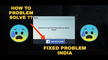 Fix 😰 Network Error Login Failed Please Check Your Network Settings Pubg Mobile or Lite Solution.