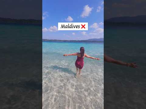 Hamare India ka Maldives dekho 😎 Jolly Buoy Island #andaman #shorts
