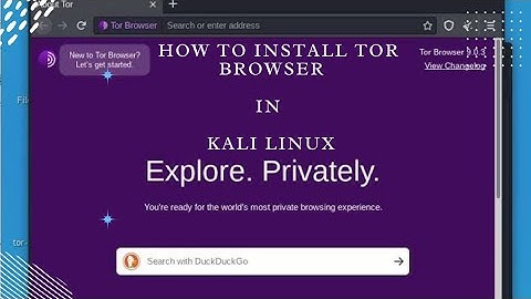 How To Install Tor Browser In Kali Linux // 2022 // installing tor browser in kali linux  💯