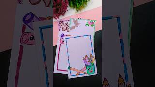 #cartoon #cover #page #design #shorts #art #drawing #easy #bat #birds #assignment #project #flowers