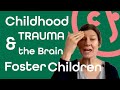 Childhood trauma  the brain  fostering  foster children  community foster care