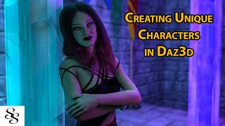 creating Unque characters In Daz3d (Basics)