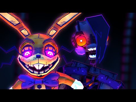 FNAF / SFM | When Mimic Meets Glitchtrap (animation)
