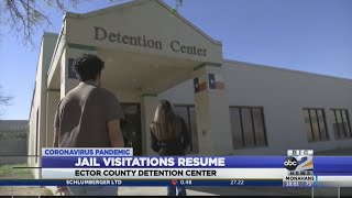 Jail visitations resume