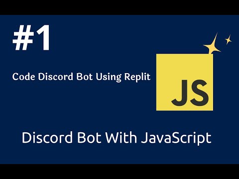 #1 Make Discord Bot Using Replit | How To Code Discord Bot Using JavaScript |