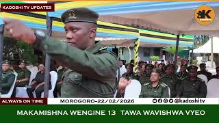 TAWA YAPATA MAKAMISHNA WAPYA 13! Maj.Gen Mstaafu Semfuko Awafunda 
