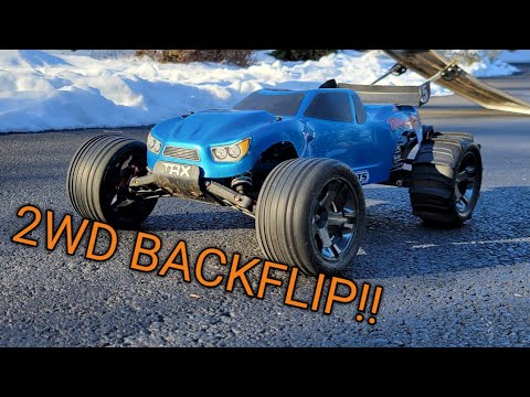 Ultimate Ripz Traxxas Rustler ULTIMATE rips the SNOW!! - YouTube