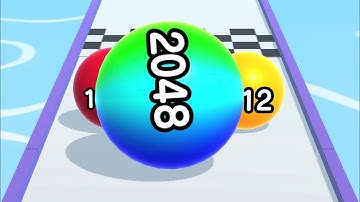 BALL RUN 2048 GAME ⚽️✨- All Levels Gameplay Walkthrough Android, iOS v.29