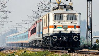 रफ्तार की सुनामी - 20 Most Premium trains - RAJDHANI, HUMSAFAR, TEJAS, SHATABDI | Delhi Kanpur line