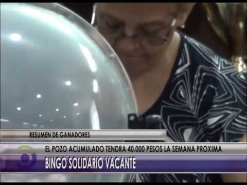 16 11 16   RESUMEN BINGO SOLIDARIO VACANTE 40000 PESOS