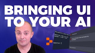 Bringing UI to your AI | Turning your command line AI into a web app to deploy on Replit