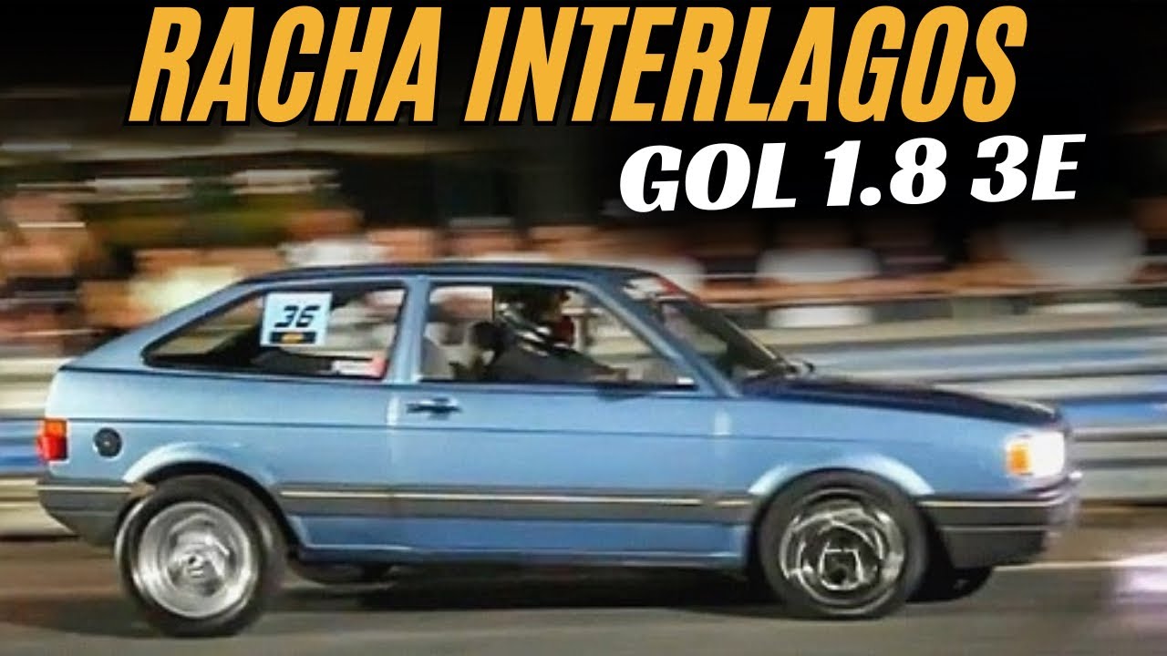 RACHA INTERLAGOS - GOL TURBO 1.8 - CARBURADOR 3E - GARAGE RACE
