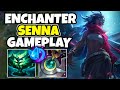 Challenger support plays ENCHANTER SENNA - 14.20 League of Legends